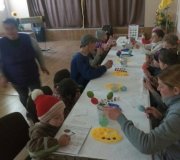 Розпис великодніх писанок в с.Благовіщенка